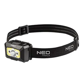 Stirnlampe wiederaufladbar, USB 250 lm COB LED mit Bewegungssensor